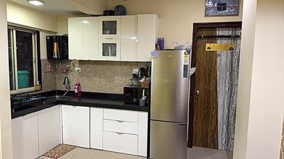 Kitchen Image of 612 Sq.ft 1 BHK Apartment / Flat for sale in Nagpada Mumbai for Rs. 9500000