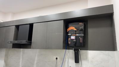 Kitchen Image of 650 Sq.ft 1 BHK Apartment / Flat for rent in Mahalakshmi Nagar Indore for Rs. 15000