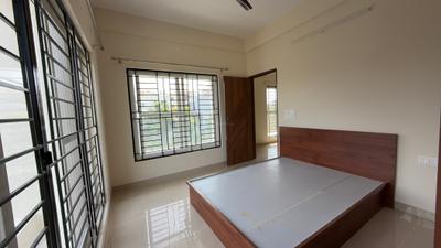 Bedroom Image of 1200 Sq.ft 2 BHK Builder Floor for rent in R.K. Hegde Nagar Bengaluru for Rs. 32000