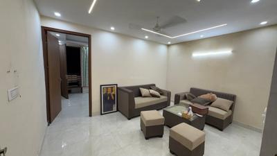 Living Room Image of 450 Sq.ft 1 BHK Independent House for rent in Lajpat Nagar New Delhi for Rs. 35000