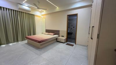 Bedroom Image of 2500 Sq.ft 3 BHK Apartment / Flat for rent in Saamarth H7, PDPU Road Gandhinagar for Rs. 55000