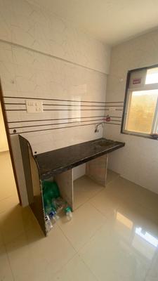 Kitchen Image of 430 Sq.ft 1 BHK Apartment / Flat for rent in Taloja Navi Mumbai for Rs. 7500