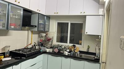 Kitchen Image of 1398 Sq.ft 2 BHK Apartment / Flat for rent in Pacifica Hillcrest, Financial District Hyderabad for Rs. 43500