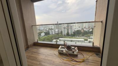 Balcony Image of 1021 Sq.ft 2 BHK Apartment / Flat for rent in Metropark County, Balewadi Pune for Rs. 34000