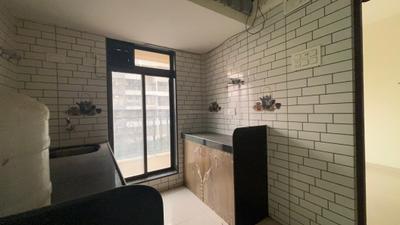 Kitchen Image of 680 Sq.ft 1 BHK Apartment / Flat for sale in AV Crystal Tower, Vasai East Vasai for Rs. 3100000