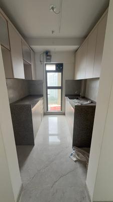 Kitchen Image of 707 Sq.ft 2 BHK Apartment / Flat for sale in Pittie Antariksh Ace, Bandra East Mumbai for Rs. 35000000