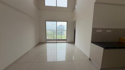 Living Room Image of 990 Sq.ft 2 BHK Duplex for rent in Geras Planet Of Joy, Upper Kharadi Pune for Rs. 33000
