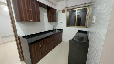 Kitchen Image of 630 Sq.ft 1 BHK Apartment / Flat for rent in Vishesh Balaji Symphony, Panvel Navi Mumbai for Rs. 18000