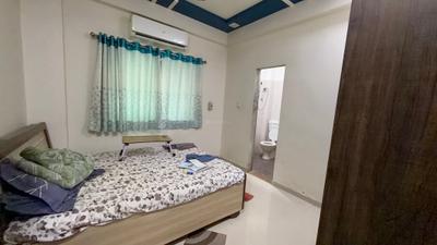Bedroom Image of 1850 Sq.ft 3 BHK Apartment / Flat for rent in Raysan Gandhinagar for Rs. 35000