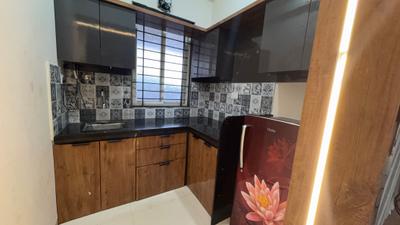 Kitchen Image of 260 Sq.ft 1 RK Independent House for rent in Scheme No 94C Indore for Rs. 13000