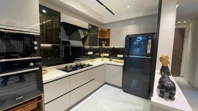 Kitchen Image of 1800 Sq.ft 3 BHK Apartment / Flat for sale in Urban Nest The Zirk, Nabha Zirakpur for Rs. 13800000