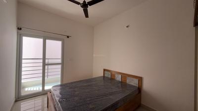 Bedroom Image of 650 Sq.ft 1 BHK Builder Floor for rent in HSR Layout Bengaluru for Rs. 37000