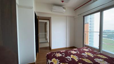 Bedroom Image of 810 Sq.ft 2 BHK Duplex for rent in Gera World Of Joy, Upper Kharadi Pune for Rs. 40000