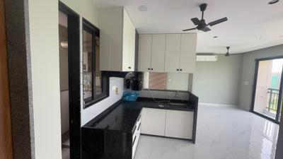 Kitchen Image of 1250 Sq.ft 2 BHK Apartment / Flat for rent in Ramji Residency, Dahin Nagar Surat for Rs. 23000