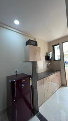 Kitchen Image of 700 Sq.ft 1 BHK Apartment / Flat for rent in Shikhar Balaji Heights, Mahalakshmi Nagar Indore for Rs. 20500