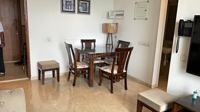 Living Room Image of 450 Sq.ft 1 BHK Apartment / Flat for rent in Hiranandani Solitaire Studio Apartment, Hiranandani Estate Thane for Rs. 35000
