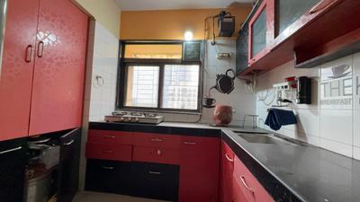 Kitchen Image of 900 Sq.ft 2 BHK Apartment / Flat for rent in Shree Saibaba Ashok Nagar, Thane West Thane for Rs. 33000