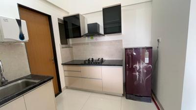 Kitchen Image of 810 Sq.ft 2 BHK Duplex for rent in Gera World Of Joy, Upper Kharadi Pune for Rs. 40000