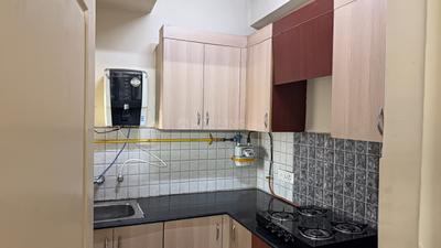 Kitchen Image of 615 Sq.ft 1 BHK Apartment / Flat for rent in Maxblis Grand Kingston, Sector 75 Noida for Rs. 29500