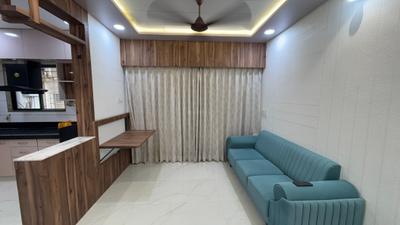 Living Room Image of 1227 Sq.ft 2 BHK Apartment / Flat for rent in Harsh Builcorp Vacanza Homes, Althan Surat for Rs. 30000