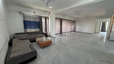 Living Room Image of 2450 Sq.ft 4 BHK Apartment / Flat for rent in Kaavyaratna Antriksh, Randesan Gandhinagar for Rs. 40000