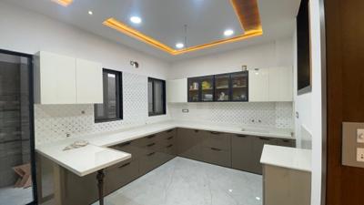 Kitchen Image of 2400 Sq.ft 3 BHK Independent House for sale in Shubh - Laabh Tirumala Greens, Nipania Indore for Rs. 17100000