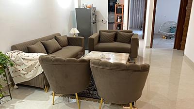 Living Room Image of 1125 Sq.ft 3 BHK Apartment / Flat for sale in Mandi New Delhi for Rs. 9000000
