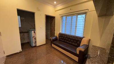 Living Room Image of 600 Sq.ft 1 BHK Apartment / Flat for rent in Bilekahalli Bengaluru for Rs. 19999