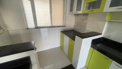 Kitchen Image of 1350 Sq.ft 3 BHK Apartment / Flat for rent in Chirag Grande View 7, Ambegaon Budruk Pune for Rs. 35000