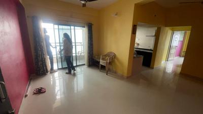 Living Room Image of 1200 Sq.ft 2 BHK Apartment / Flat for rent in Shukan Gold, Gota Ahmedabad for Rs. 25000