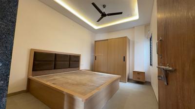 Bedroom Image of 450 Sq.ft 1 BHK Penthouse for rent in Skye Luxuria 20, Scheme 78 Indore for Rs. 23000