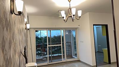 Living Room Image of 1350 Sq.ft 3 BHK Apartment / Flat for rent in ABA Cleo County, Sector 121 Noida for Rs. 53000
