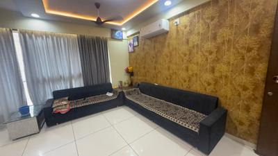 Living Room Image of 1245 Sq.ft 2 BHK Apartment / Flat for sale in Shiv Sharnam Antlia, Janta Nagar Ahmedabad for Rs. 6000000