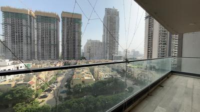 Balcony Image of 1828 Sq.ft 3 BHK Apartment / Flat for rent in M3M Heights, Sector 65 Gurgaon for Rs. 72000