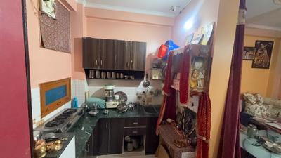 Kitchen Image of 405 Sq.ft 1 BHK Apartment / Flat for sale in Sanjay Nagar Ghaziabad for Rs. 2200000