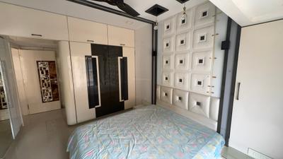 Bedroom Image of 1050 Sq.ft 3 BHK Apartment / Flat for rent in Prem Tower, Goregaon West Mumbai for Rs. 100000