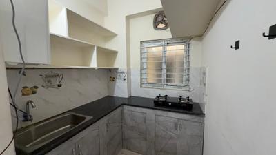 Kitchen Image of 900 Sq.ft 1 BHK Apartment / Flat for rent in Kondapur Hyderabad for Rs. 27500