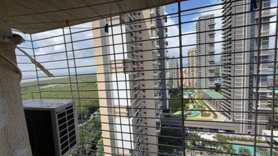 Balcony Image of 1575 Sq.ft 3 BHK Apartment / Flat for rent in Vignahar Heights, Nerul Navi Mumbai for Rs. 130000