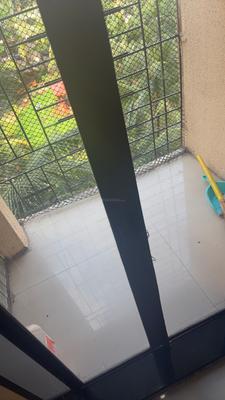 Balcony Image of 1000 Sq.ft 2 BHK Apartment / Flat for rent in Squarefeet Grand Square, Kasarvadavali Thane for Rs. 25000