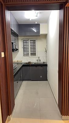 Kitchen Image of 1360 Sq.ft 3 BHK Apartment / Flat for rent in MR Delhi 99, Bhopura Ghaziabad for Rs. 18000