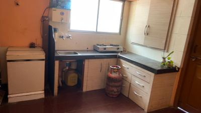 Kitchen Image of 280 Sq.ft 1 BHK Builder Floor for rent in Raviwar Peth Belagavi for Rs. 8000
