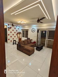 Hall Image of 1750 Sq.ft 3 BHK Apartment / Flat for rent in Vaswani Menlo Park, Munnekollal Bengaluru for Rs. 75000
