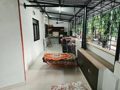 Balcony Image of 750 Sq.ft 1 BHK Apartment / Flat for rent in Lok Puram Extn, Thane West Thane for Rs. 35000