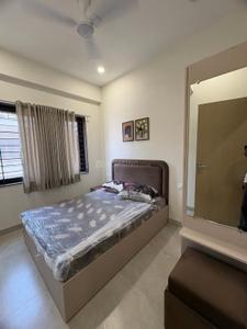 Bedroom Image of 663 Sq.ft 1 BHK Apartment / Flat for rent in Mahalakshmi Nagar Indore for Rs. 15000