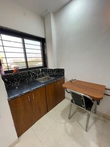 Kitchen Image of 1000 Sq.ft 1 RK Apartment / Flat for rent in Mahalakshmi Nagar Indore for Rs. 12500