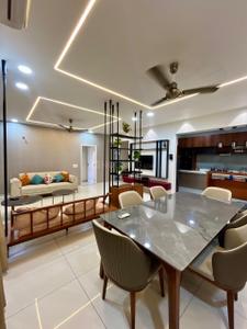 Hall Image of 4200 Sq.ft 4 BHK Apartment / Flat for rent in Paarijat Eclat, Iscon Ambli Road Ahmedabad for Rs. 95000