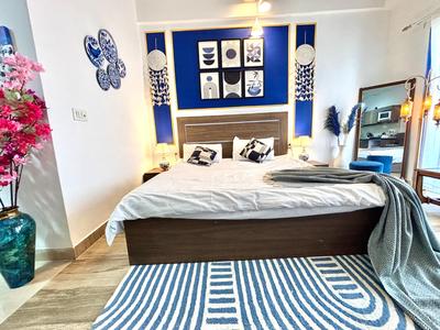 Bedroom Image of 435 Sq.ft Studio Studio for rent in Paramount Pine And Oak Studio, Surajpur Greater Noida for Rs. 15000