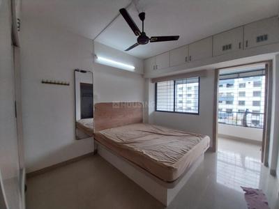 Bedroom Image of 910 Sq.ft 2 BHK Apartment / Flat for rent in Prathamesh Shivneri Residency, Karve Nagar Pune for Rs. 36000