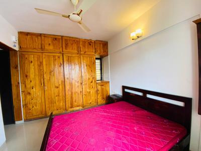 Bedroom Image of 800 Sq.ft 3 BHK Apartment / Flat for rent in Bramha Skycity, Dhanori Pune for Rs. 32000