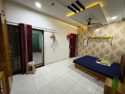 Bedroom Image of 1300 Sq.ft 3 BHK Independent House for rent in Bhawrasla Indore for Rs. 18000
